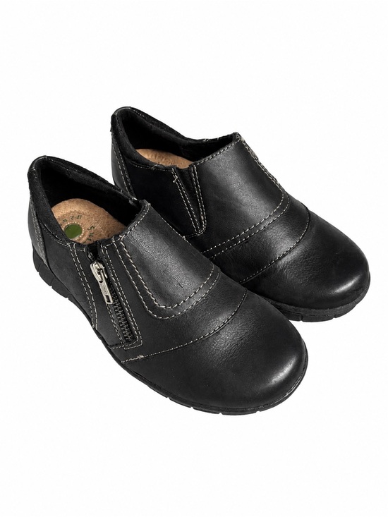 Earth Origins Shoes - Earth Origins Nila Loafers 6.5W Black Leather Comfort Shoes NWOT